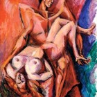 Compositional Sketch by Lajos Tihanyi (1885–1938)