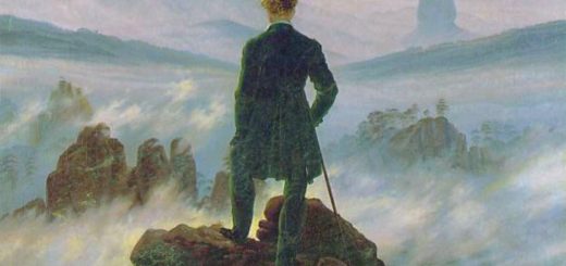 Caspar David Friedrich: Wanderer über dem Nebelmeer
