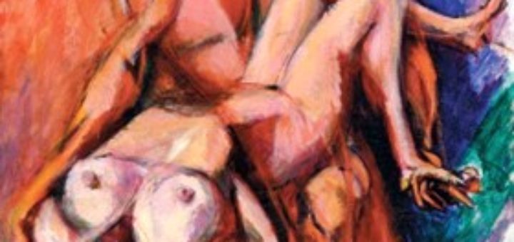 Compositional Sketch by Lajos Tihanyi (1885–1938)