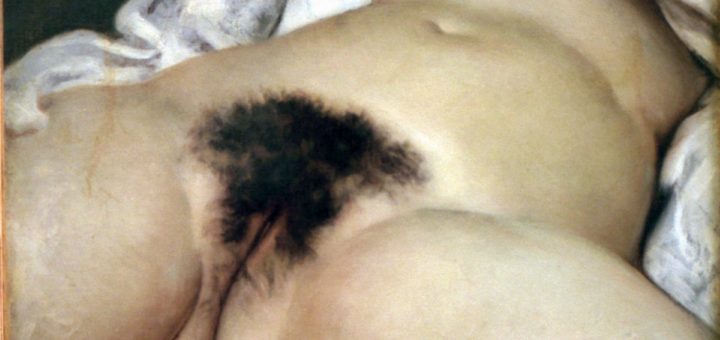 Der Ursprung der Welt (L'Origine du monde, 1866) von Gustave Courbet (1819–1877)