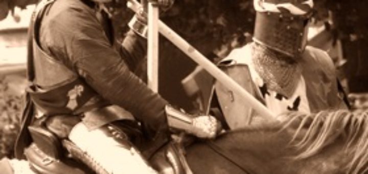 Nat Edwards: Knights at Azincourt (Public Domain)