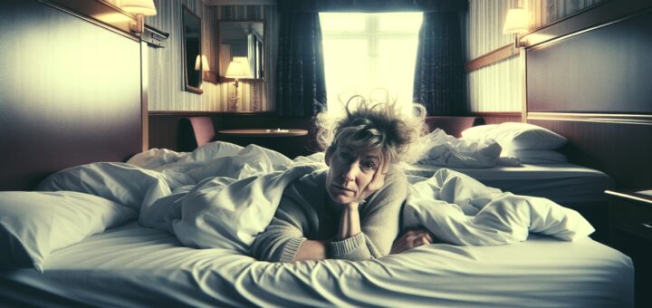 Du sollst nicht Ehebrechen im trostlosen Hotelzimmer